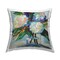 Bold Summer Blooms Decorative Printed Throw Pillow Design by Jeanette Vertentes, 18 x 7 x 18